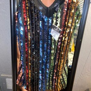 Rue21 sequin tank XS NWT